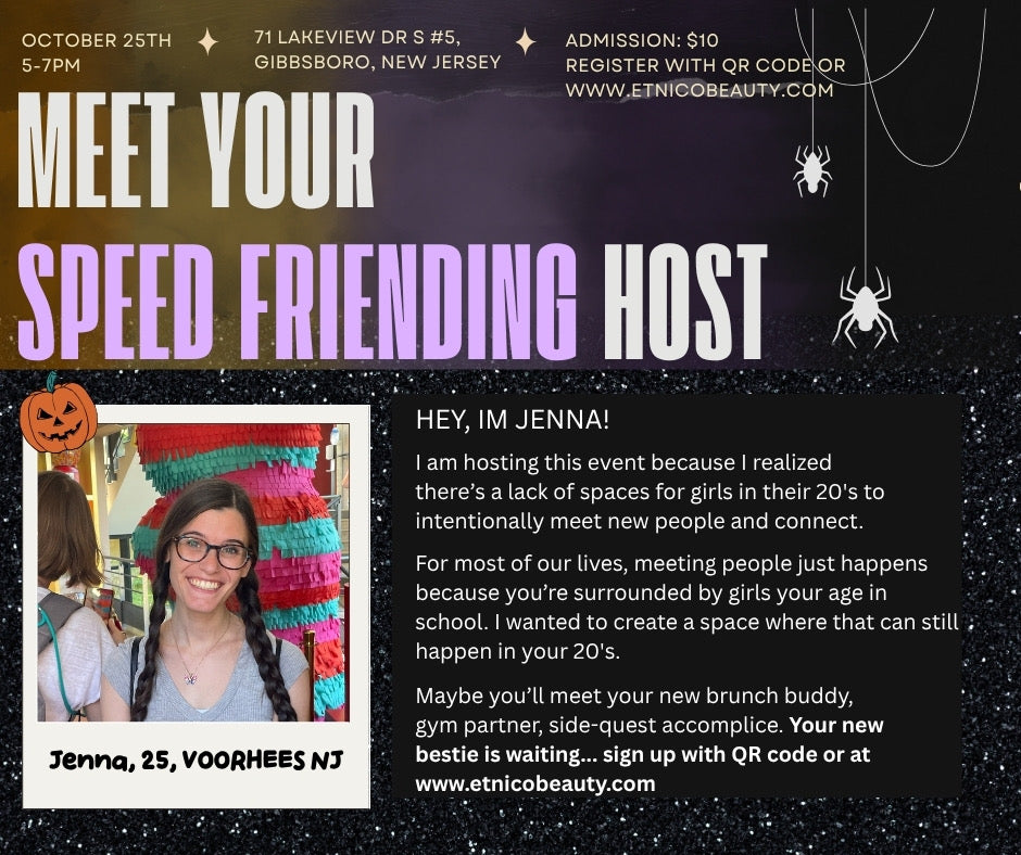 SPEED FRIENDING - for Girls Ages 21-28