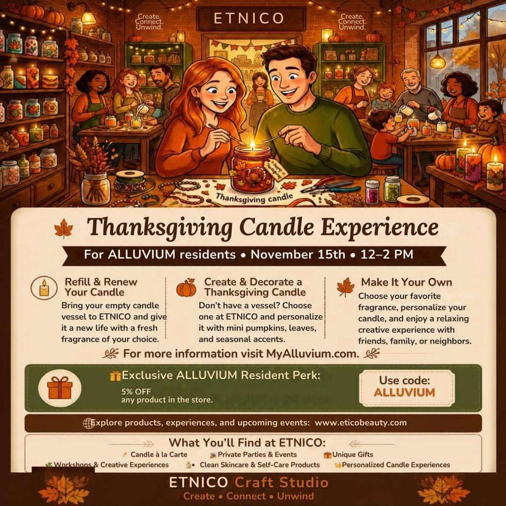 Thanksgiving Candle Experience - ALLUVIUM Community
