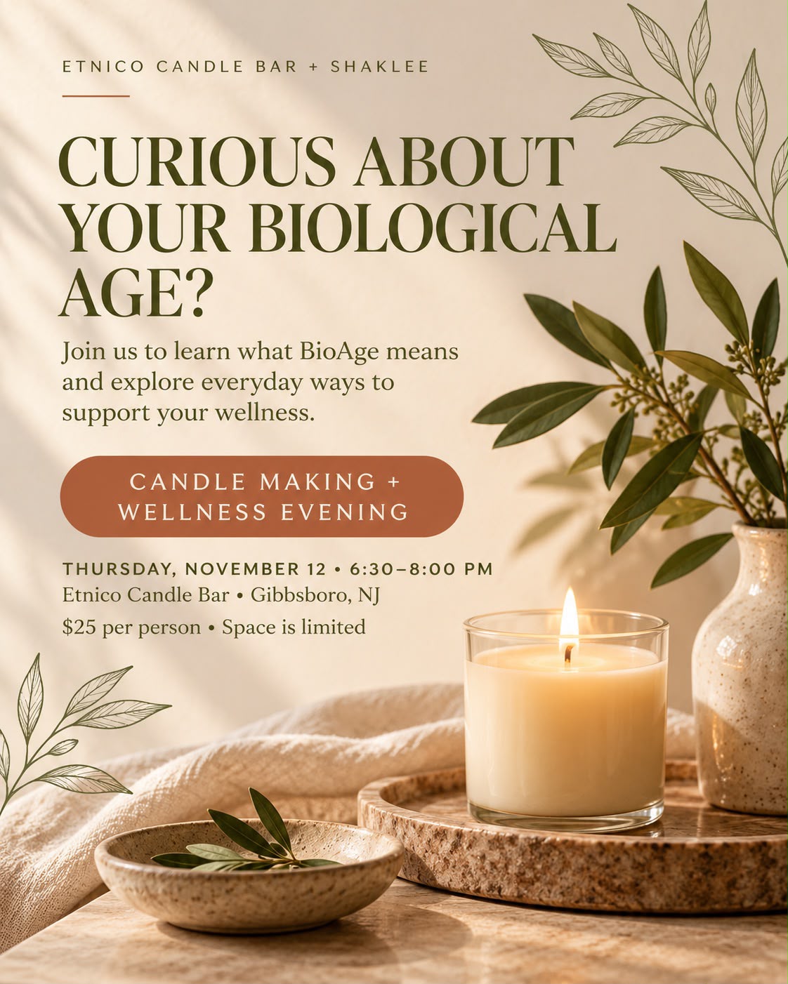 Mindfulness, Candles & Learning to Live Age-Free