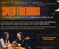 SPEED FRIENDING - for Girls Ages 21-28